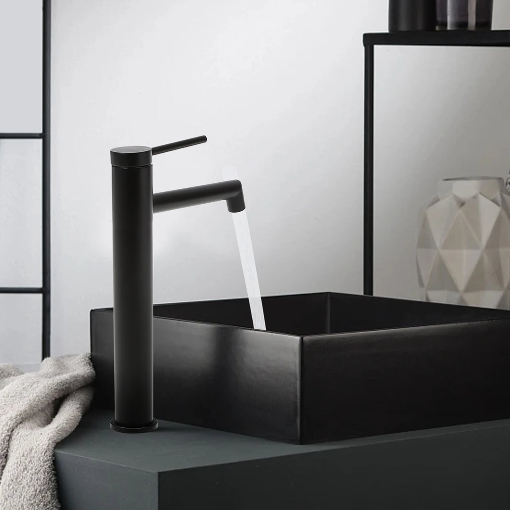 Wash Basin Mixer Tap Rust Resistance Easy to Install Bathroom Faucets Easy to Clean for Kitchens/Restaurants/Laundromats