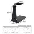Universal Adjustable Barcode Scanner Stand Barcode Reader Stand, Large Base, Removable, Super Stable, Compatible with All Types