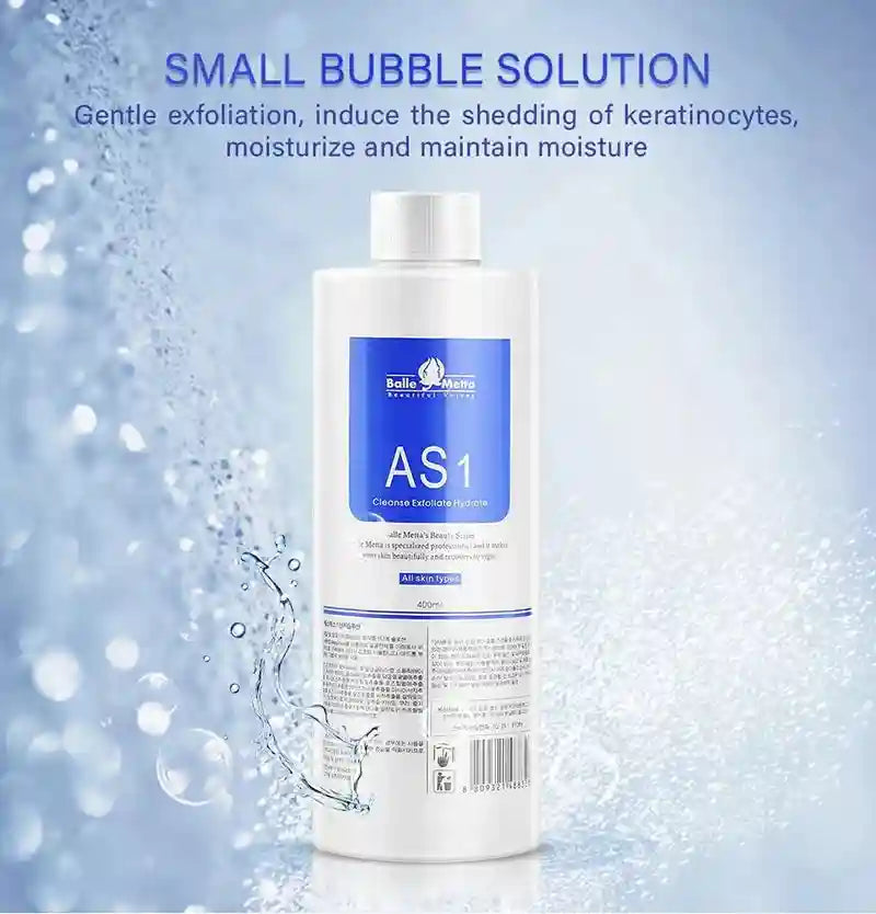 Aqua Peel Solution Serum Kit - Professional Facial Deep Cleaning 400ml Scrubs Treatments Tidesmit