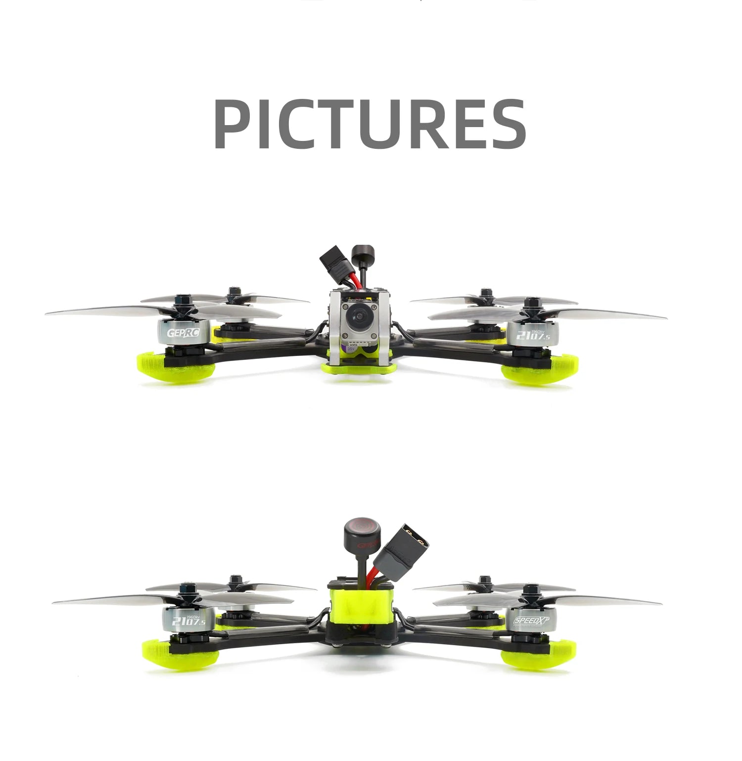 GEPRC MARK5 Analog FPV Drone 5-Inch 6S Freestyle Quadcopter Tidesmit