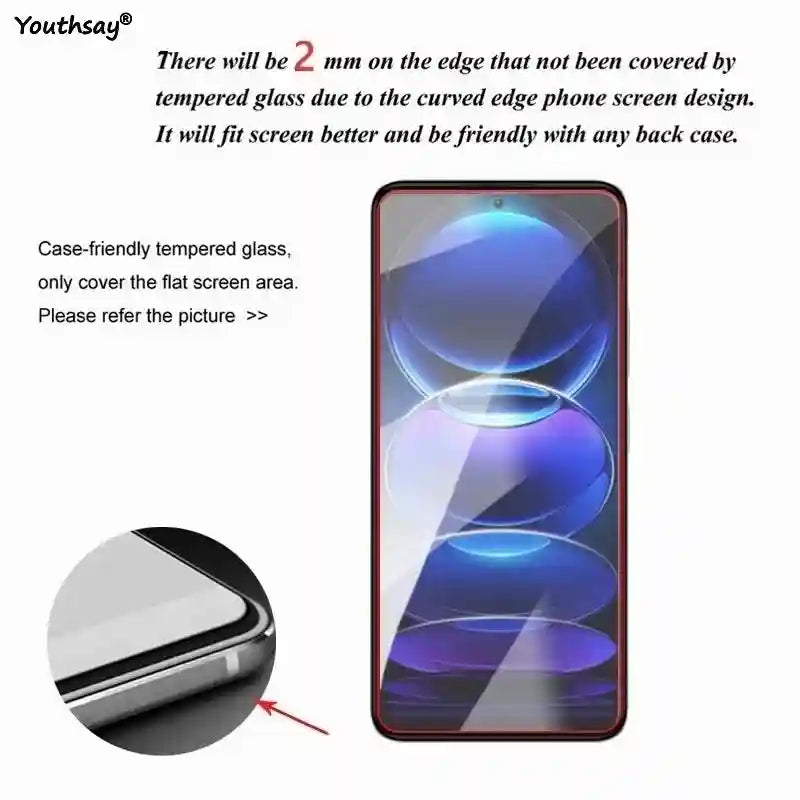 Poco C85 Screen Protector: 9H Tempered Glass & Lens Film Kit AE Tidesmit