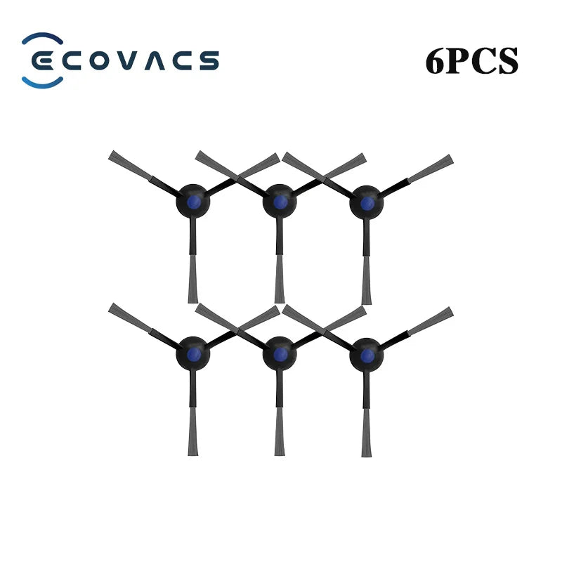 Tidesmit replacement parts set for ECOVACS T30 Pro OMNI and Yeedi M12 Pro+ including dust bag, filter, and brush kits
