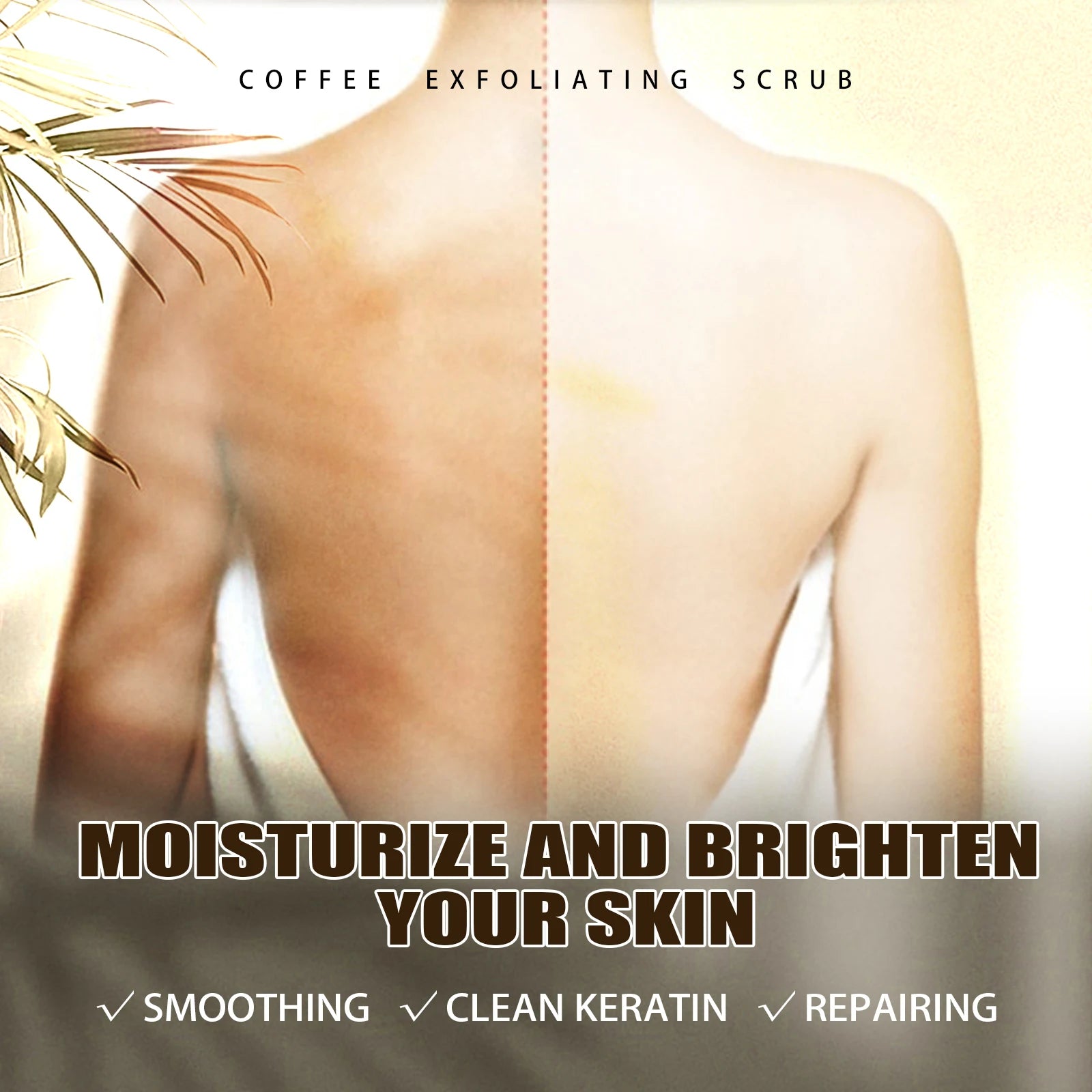 Coffee Body Scrub for Smooth Skin - Salon-Quality Natural Exfoliation (2pcs) Scrubs Treatments Tidesmit