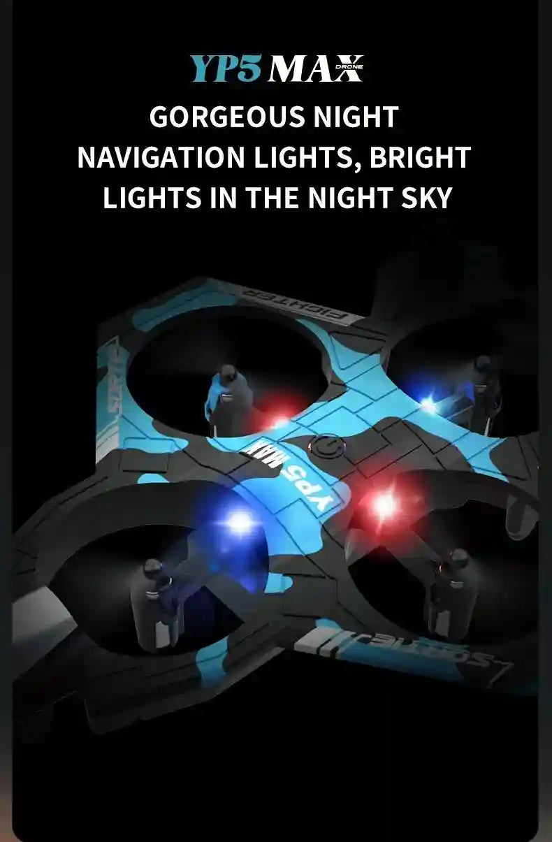 Remote Control Stunt Plane 4-Channel UAV - YP5 Stable Hover Model Tidesmit