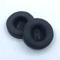 1 Pair Soft Earpads for JBL Tune 500BT T450BT T600 Headphones Protein Leather Foam Ear Pad Pillow Cover Cushion Replacement black Tidesmit