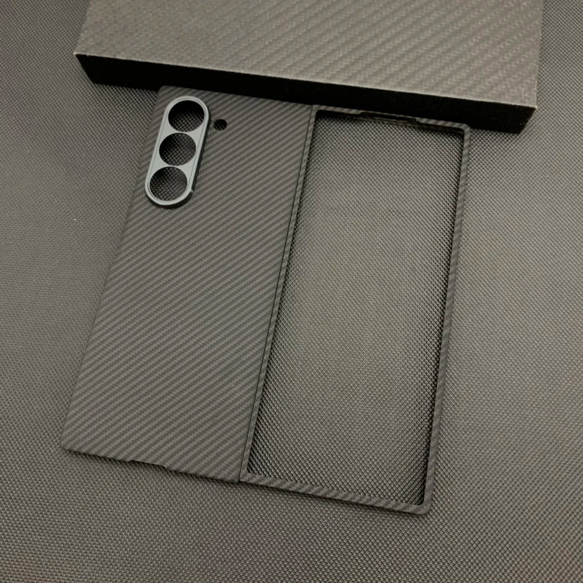 Samsung Z Fold 6 Aramid Fiber Case - Military-Grade Slim Magnetic Cover Tidesmit