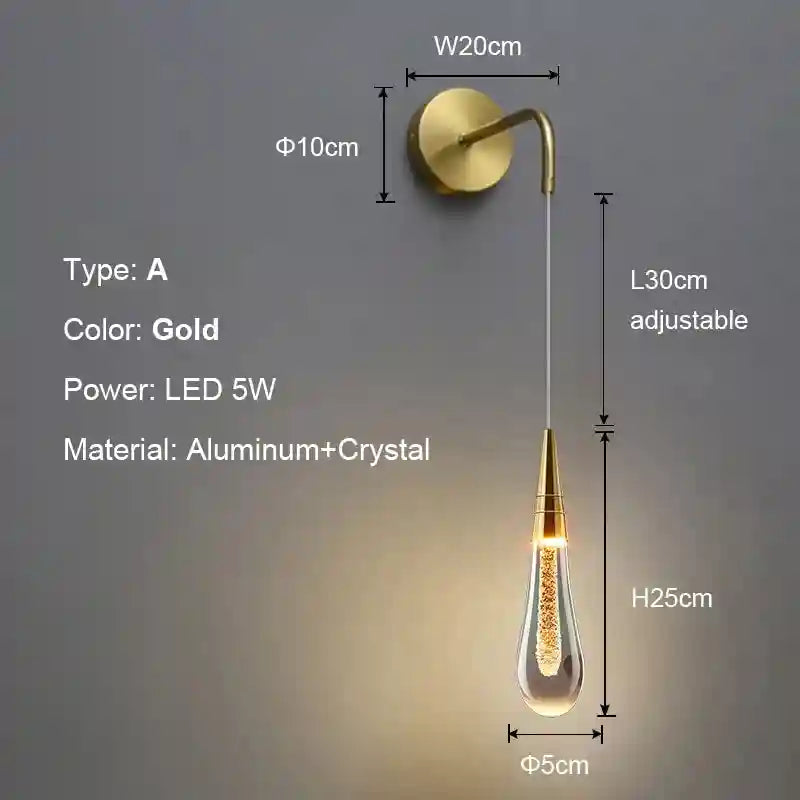 Bubble Crystal Pendant Ring Light for Modern Dining Rooms | Tidesmit F style-1head Tidesmit
