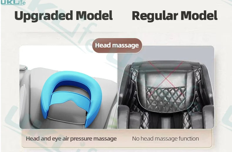 4D Full Body Massage Chair - Zero Gravity Electric Heat Recliner Body Shaping Massage Equipment Tidesmit