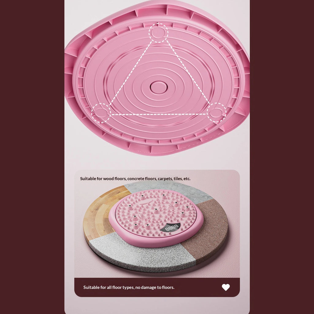 Waist Twisting Disc with Magnetic Acupressure - Tidesmit Core Trainer Body Shaping Massage Equipment Tidesmit