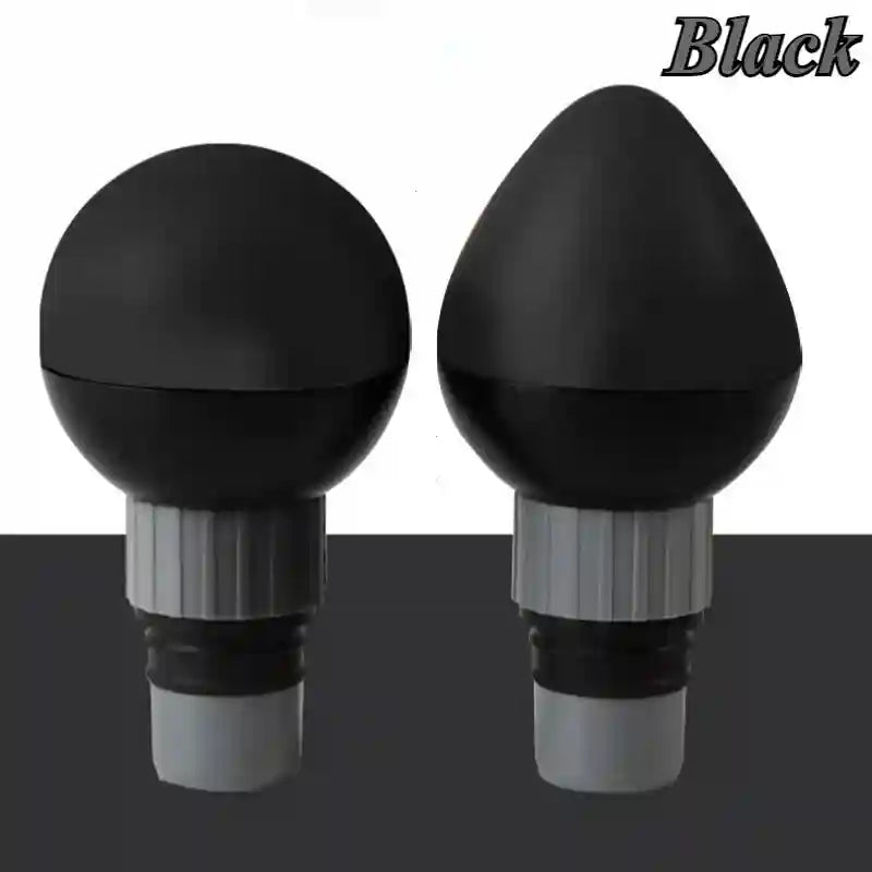 Massage Gun Replacement Heads | Soft Silicone Deep Tissue Attachments Fascia Gun Tidesmit