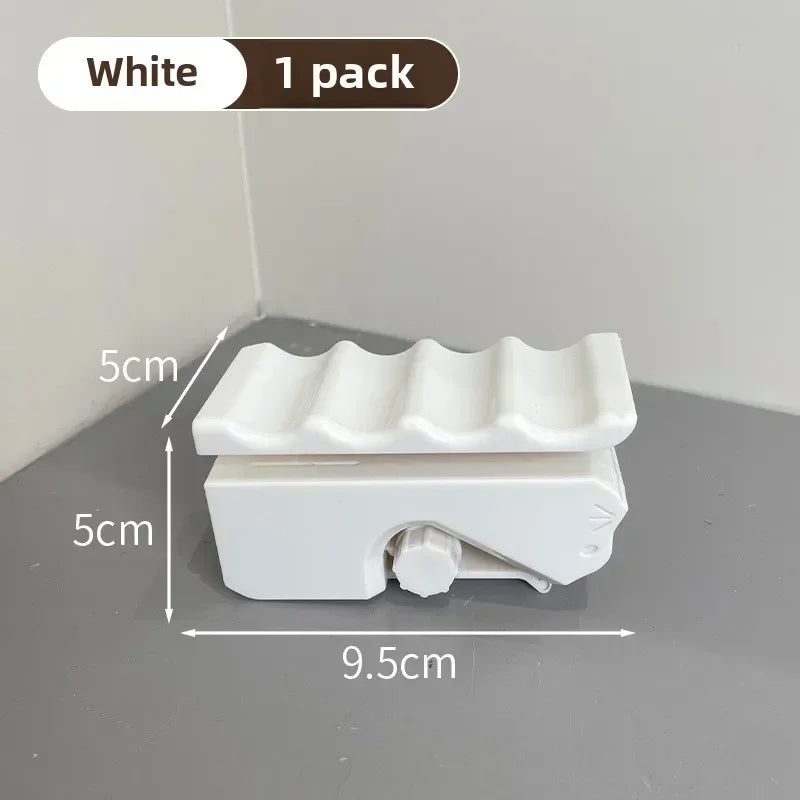 White 3-in-1 cat scratching board cutter tool for DIY cardboard recycling and pet accessory crafting.