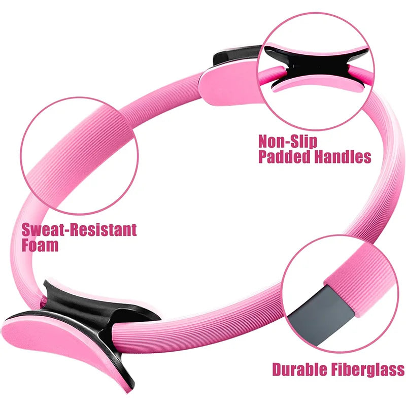 Pilates Ring for Thigh and Ab Toning - Durable Resistance Tool Tidesmit