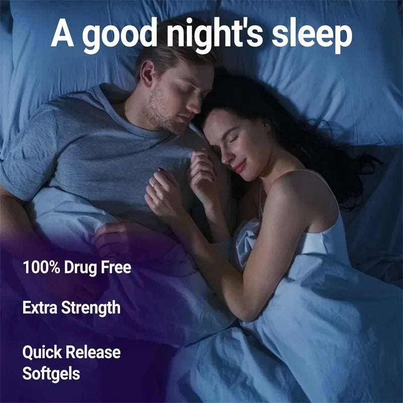 Extra Strength Melatonin - Supports Healthy Sleep Cycles, Improves Sleep Quality, Maintains Gut Health, and Boosts Immunity