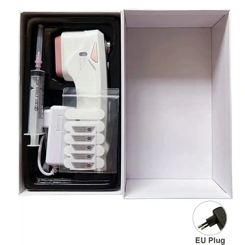Mini Hifu Facial Machine for Skin Tightening and Wrinkle Reduction Eye Massage Instrument EU PLUG Tidesmit