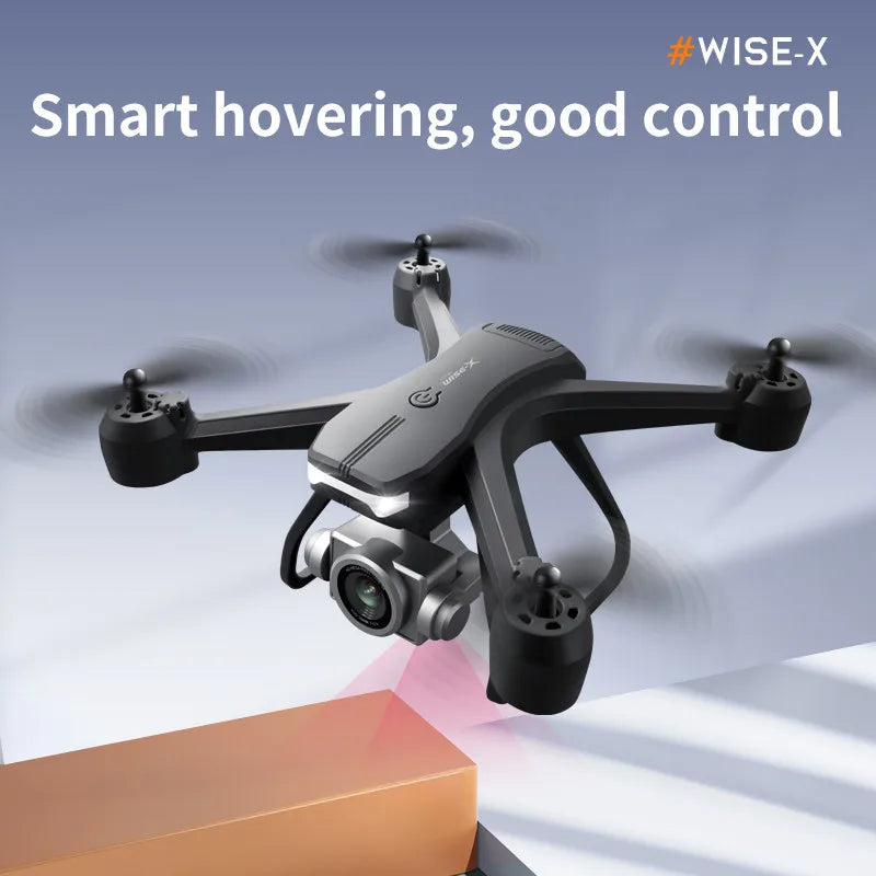 4K Dual Camera Drone: Foldable Beginner GPS Drone with Height Hold Tidesmit