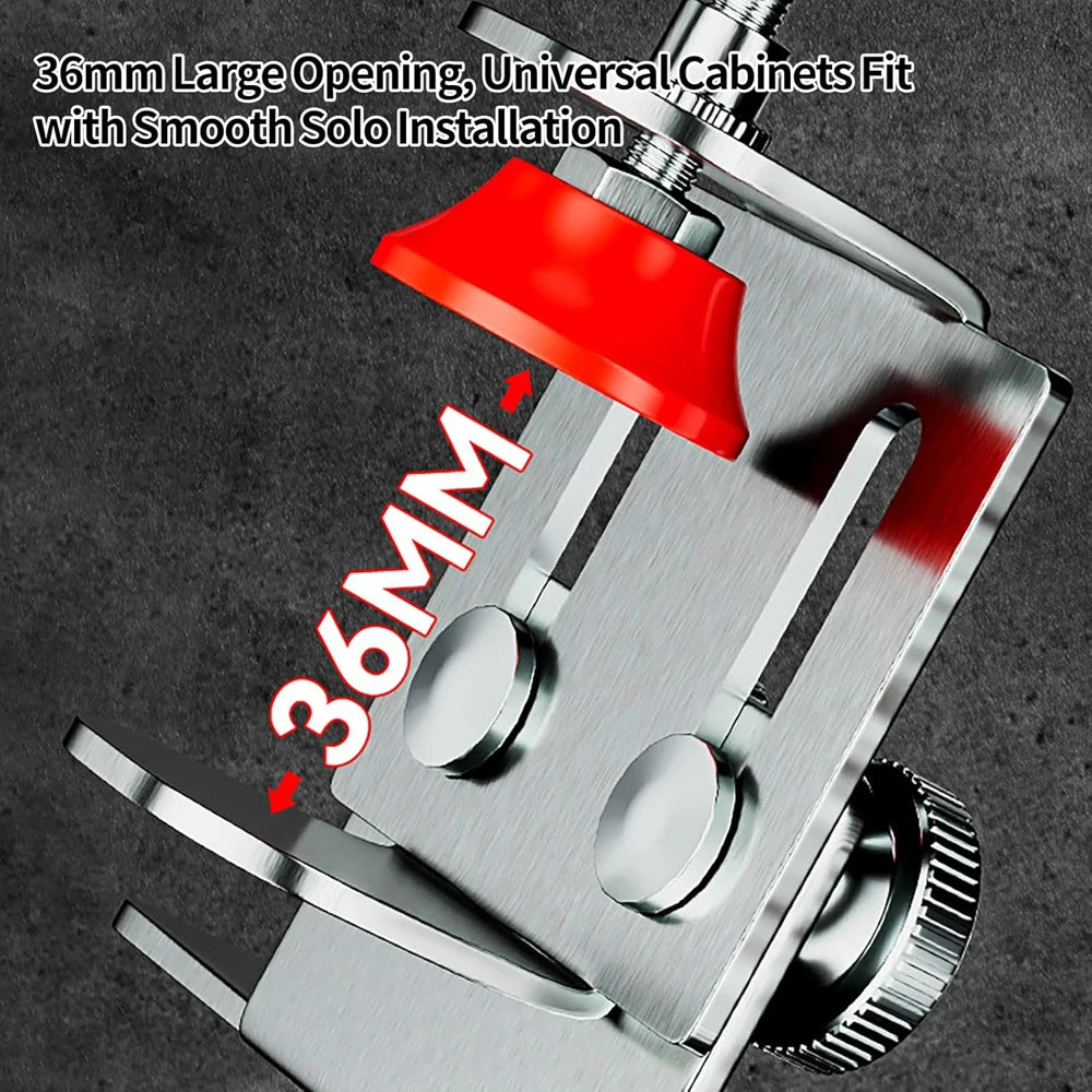 New Cabinets Frame Jig Woodworking Cabinet Door Mounting Positioner Adjustable Stainless Steel Cabinet Door Mounting Clamp