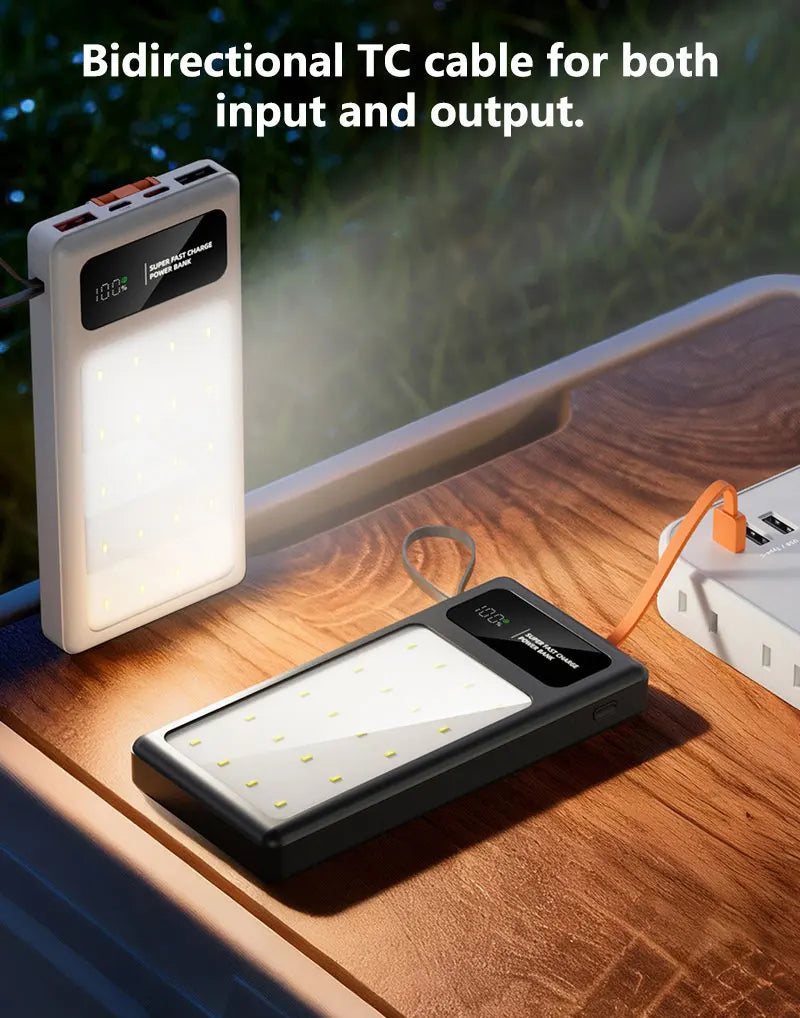 Tidesmit Portable Fast Charging Power Bank - 50K-200K mAh USB-C Tidesmit