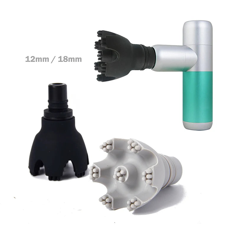 Massage Gun Replacement Heads: Deep Tissue Muscle Recovery Set Fascia Gun Tidesmit