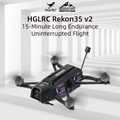 Rekon35 V2 FPV Drone: 3.5 Inch Quadcopter with ELRS System Power Kit ELRS 2.4G Tidesmit