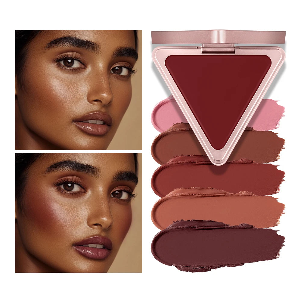 Tidesmit Higher Standard satin matte cream blush in low saturation brightening shade for natural long-lasting face makeup