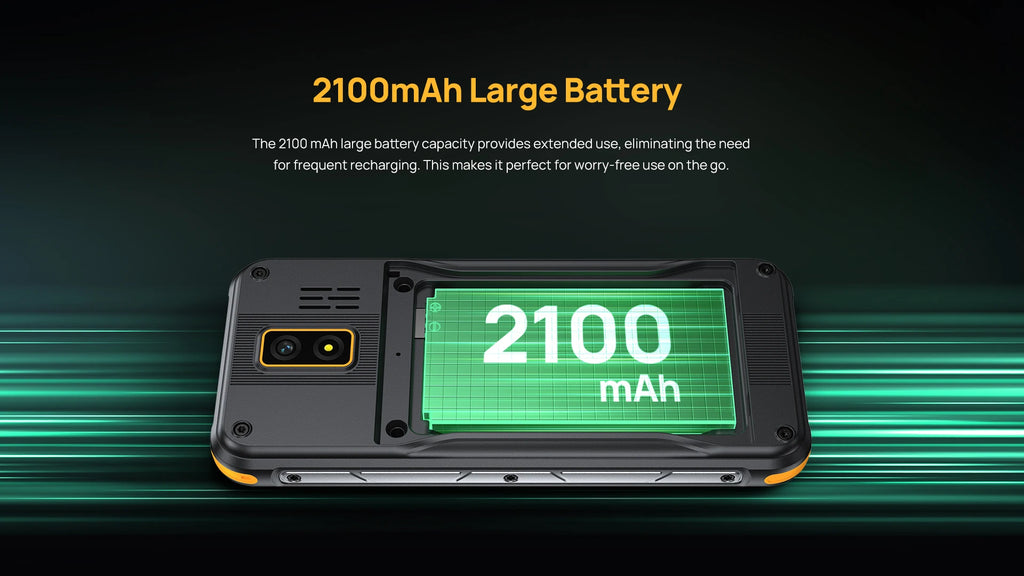 Ulefone Armor Mini 4 Rugged 64MB RAM 128MB ROM 2.8 inch Unisoc T117 2MP Rear Camera 2100mAh Battery 4G Global Version