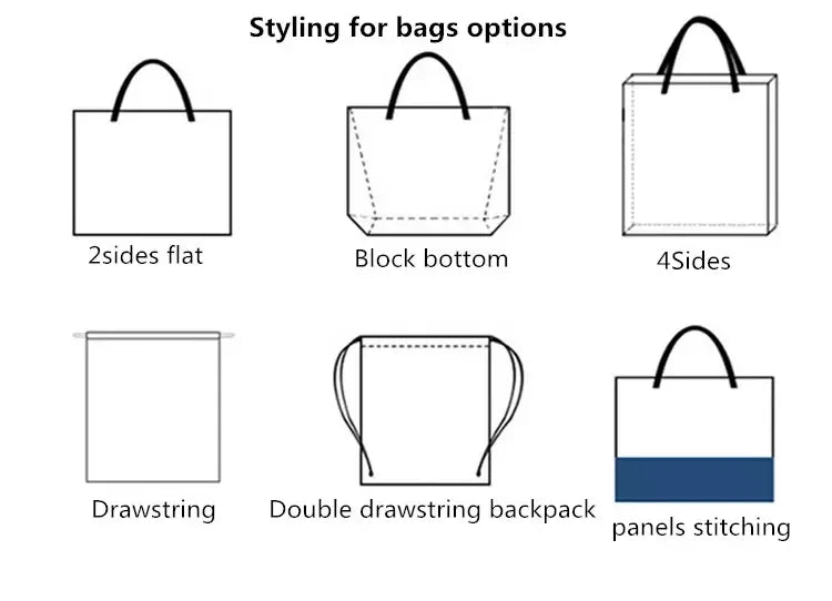 100PCS/Lot Custom Logo Natural Canvas Tote Bags – High-Quality Reusable Cotton Grocery Shopping Bags with Large Capacity