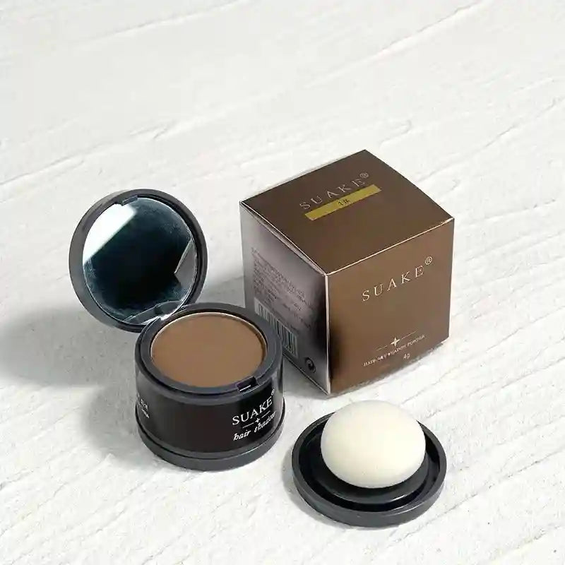 Tidesmit Hairline Contouring Powder shade swatch for natural forehead hair filling and repairing face makeup