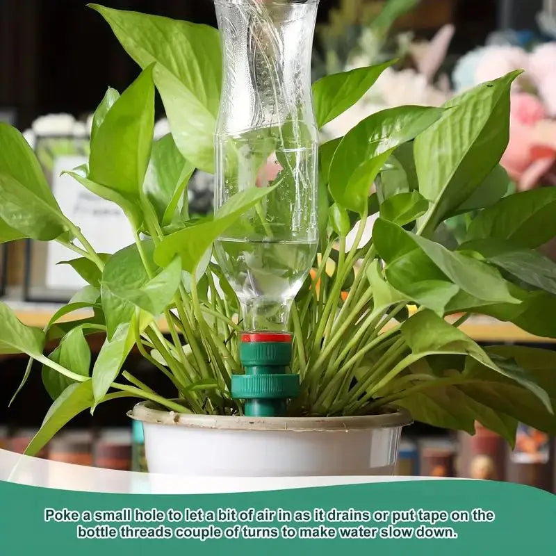 4Pcs Automatic Plant Drip Irrigation Water Stake For Garden Ceramic Self Watering Spikes Vegetable Garden Drip Watering System