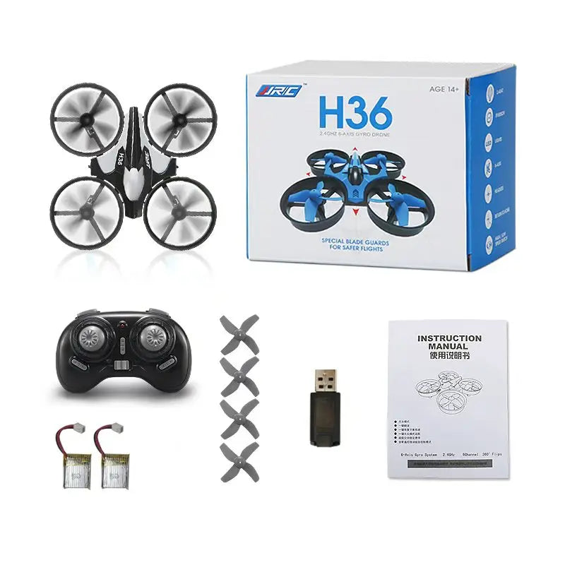 Mini RC Drone for Kids with Headless Mode and 360 Flips - Tidesmit Grey-2Battery Tidesmit