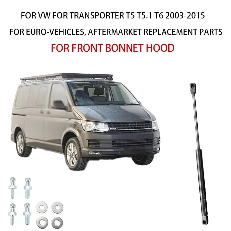 1pc Front Bonnet Strut For VW For Transporter T5 T5.1 T6 2003-2015 Gas Spring Holder
