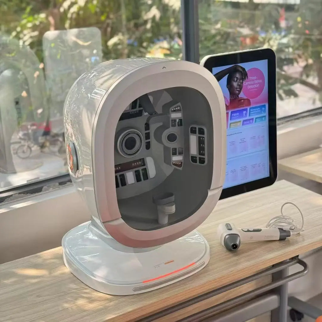 Newest AI-Powered Facial Skin Analysis Instrument Facial Tester Scanner Skin Analyzer Smart Intelligent Skin Analysis Machine