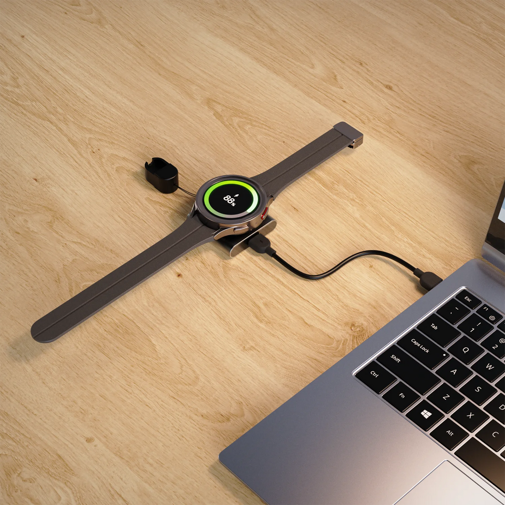 Samsung Galaxy Watch Wireless Charger – Fast USB-C Charging Dock Tidesmit