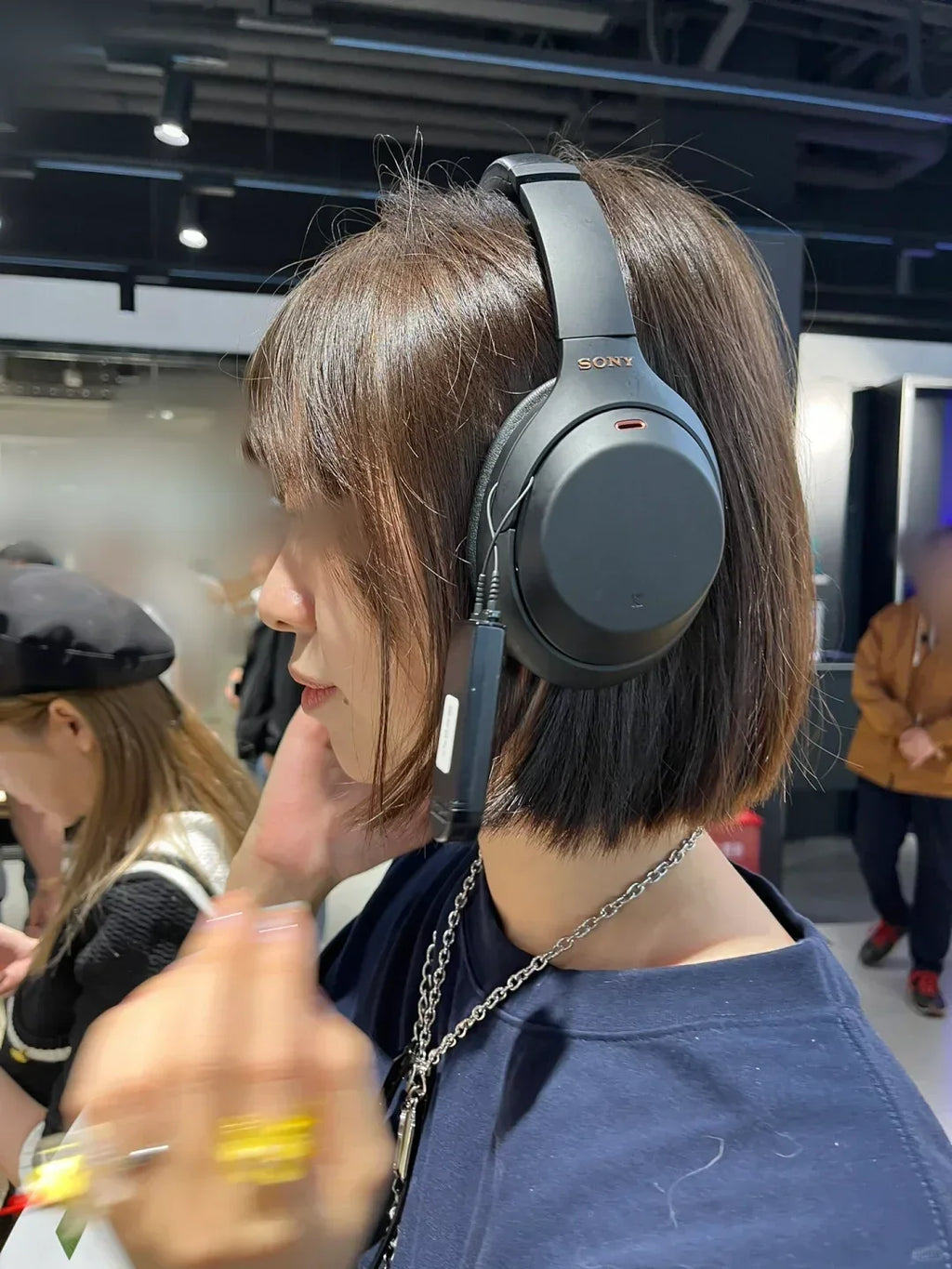 SONY WH-1000XM4 Wireless Noise Canceling Headphone Multi-point Bluetooth Connection Built-in microphone Fast charging NFC BT5.0 Tidesmit