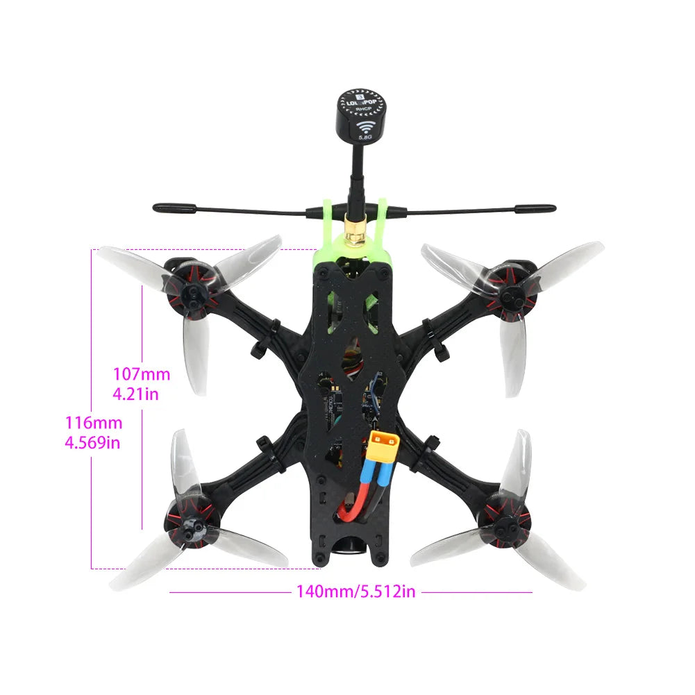3 Inch FPV Freestyle Drone F405 40A Flight Controller by Tidesmit Tidesmit