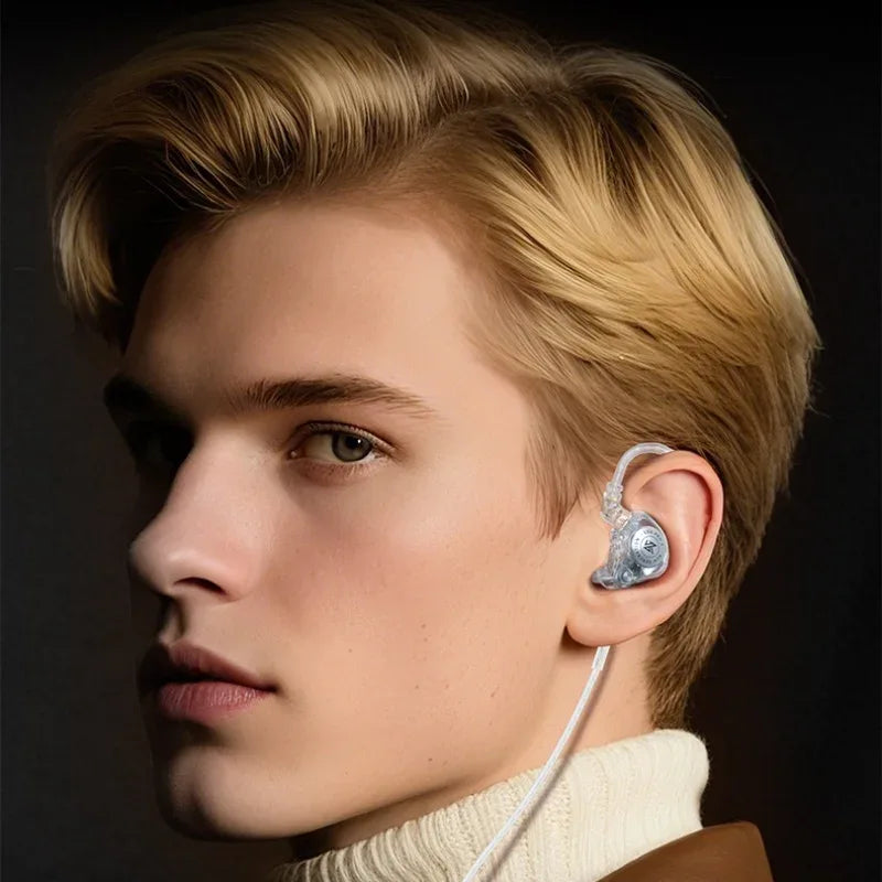 KZ EDX Pro In-Ear Monitors | HiFi Wired 3.5mm Earphones | Tidesmit Tidesmit