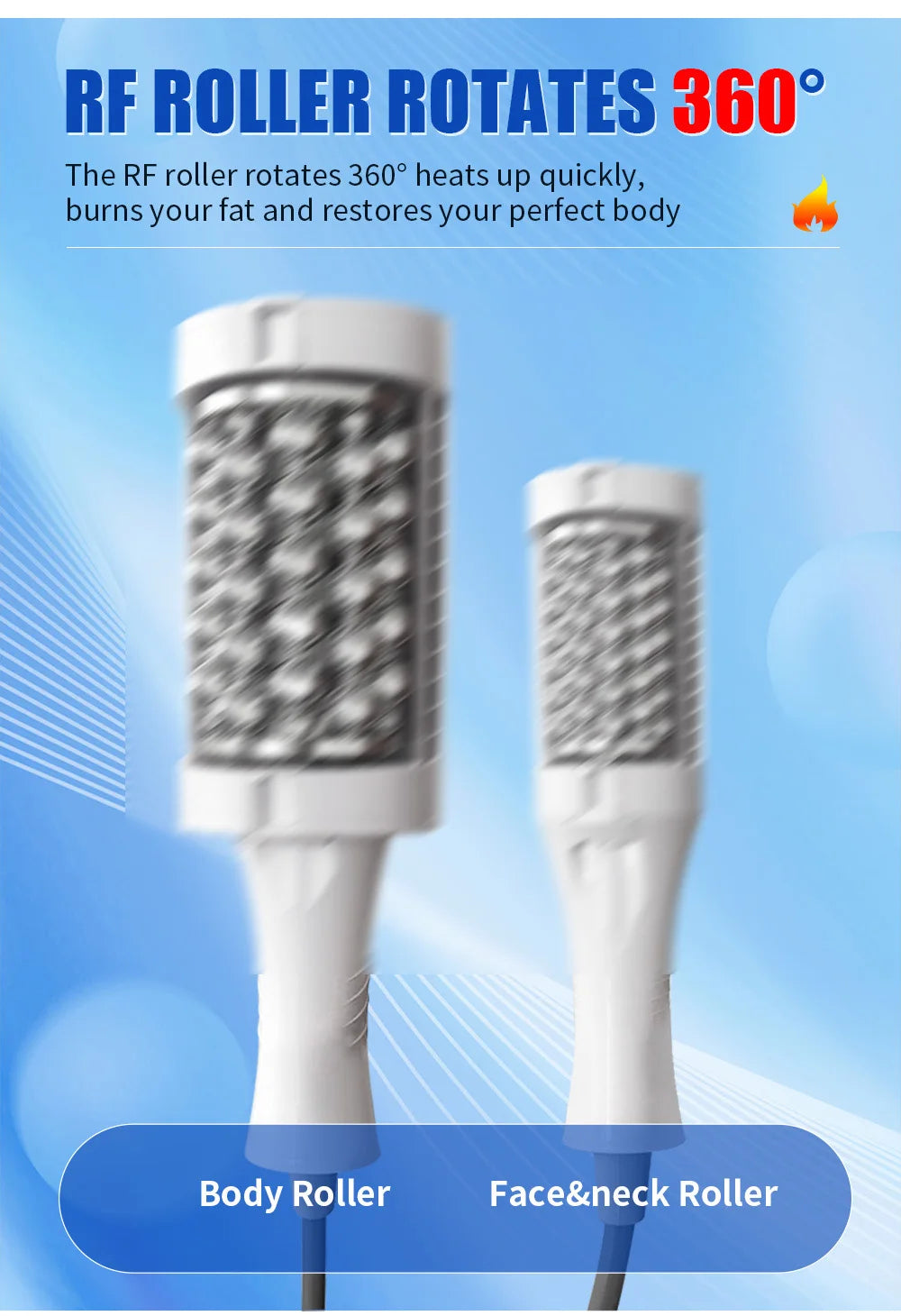 Inner Ball Roller Massager for Body Slimming and Muscle Relief Body Shaping Massage Equipment Tidesmit