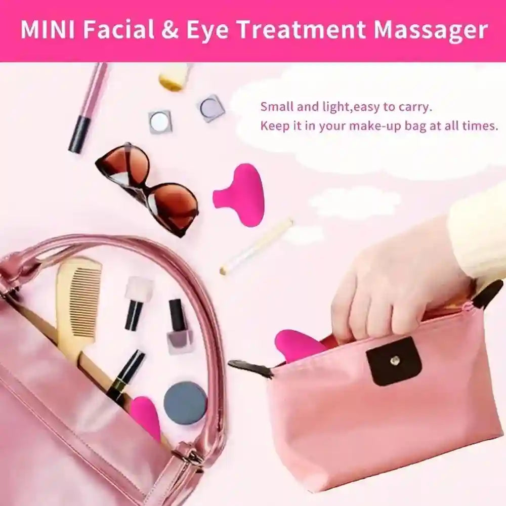 Eye Massage Instrument: Portable Rechargeable Heat Therapy Massager Eye Massage Instrument Tidesmit