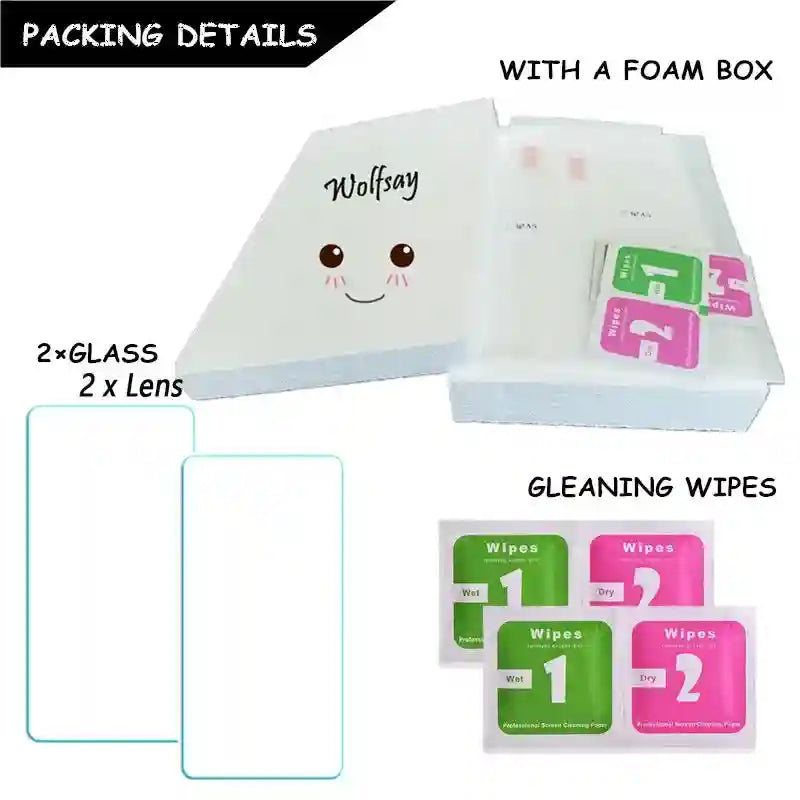 Vivo T4 5G Screen Protector & Lens Kit | 9H Tempered Glass Bundle AE Tidesmit