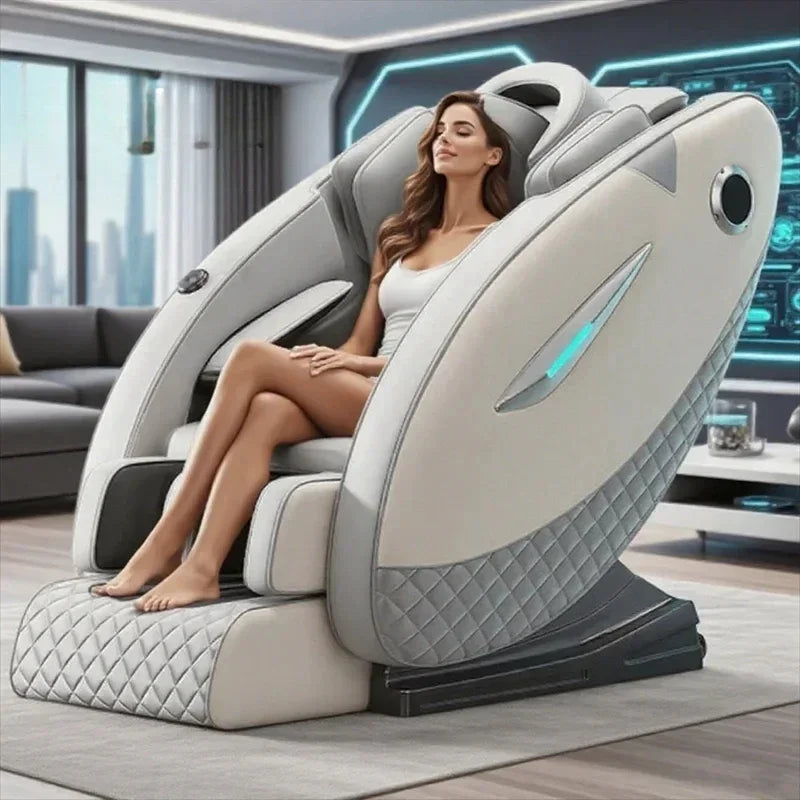4D Full Body Massage Chair with Zero Gravity Shiatsu - Tidesmit Massage Chairs Tidesmit