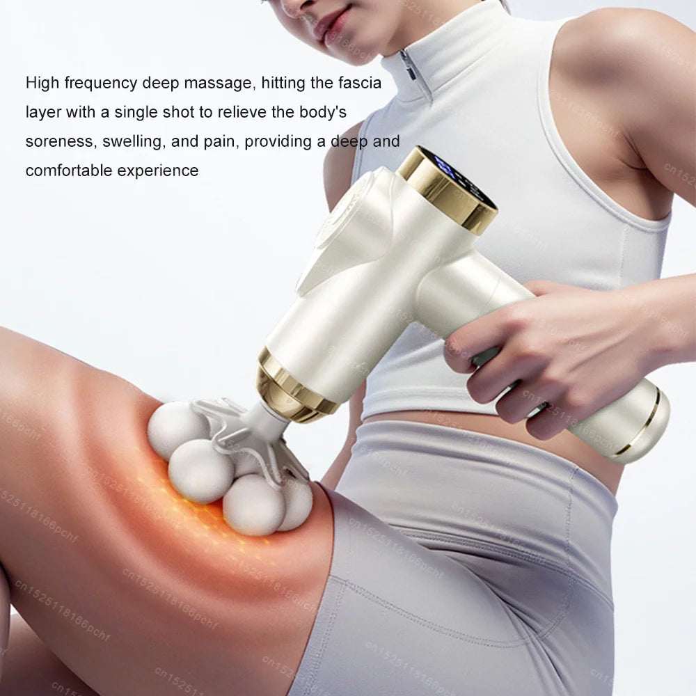 Deep Tissue Massage Gun - Electric Muscle Massager for Home Relaxation Relaxation Treatment Tidesmit