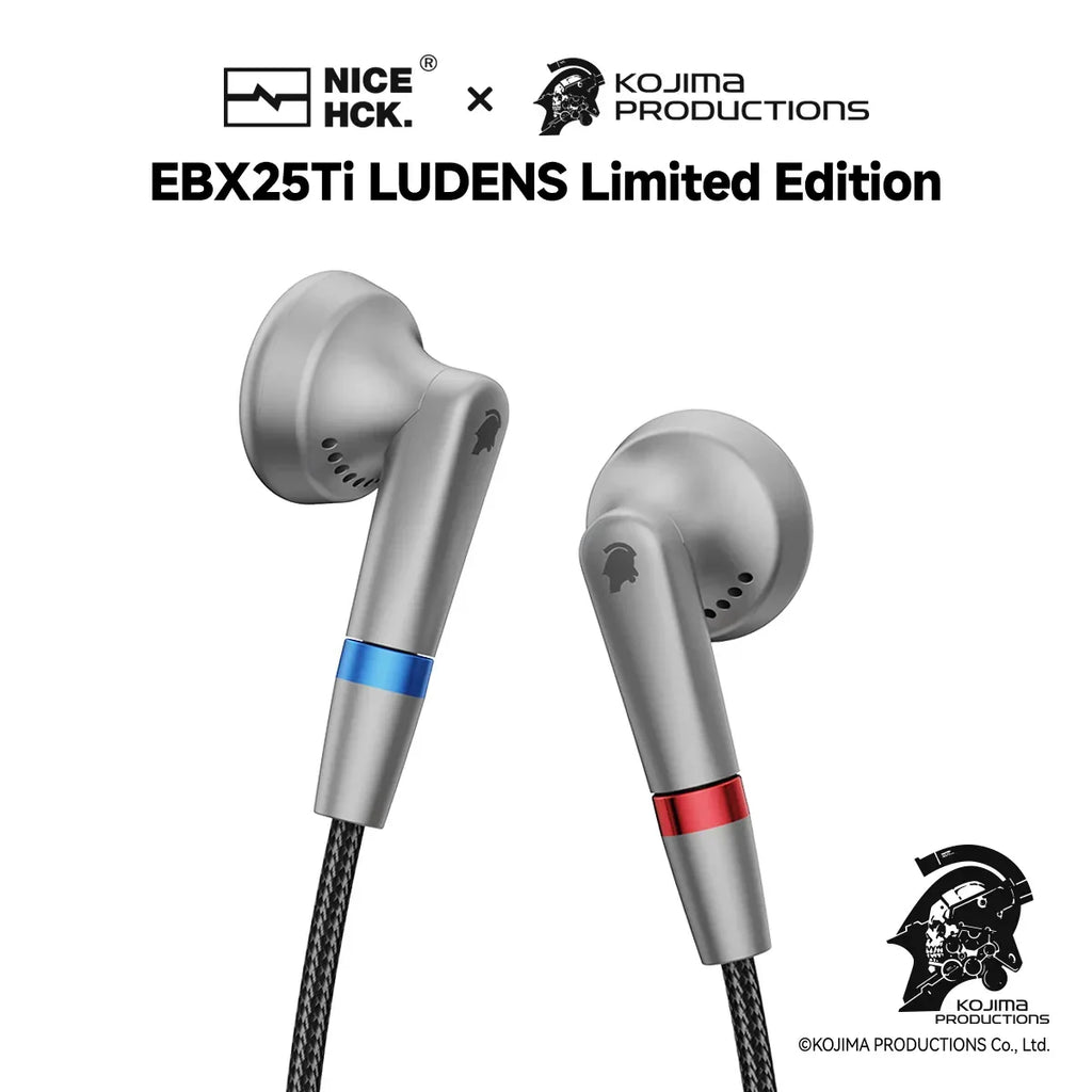 Ludens HiFi Titanium Alloy Wired Earbuds by Tidesmit EBX25Ti Tidesmit