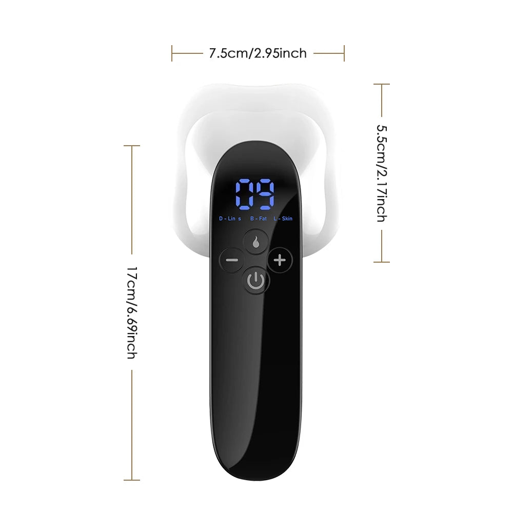 Electric Abdominal Massager: Portable Wellness Device for Body Sculpting Relaxation Treatment Tidesmit