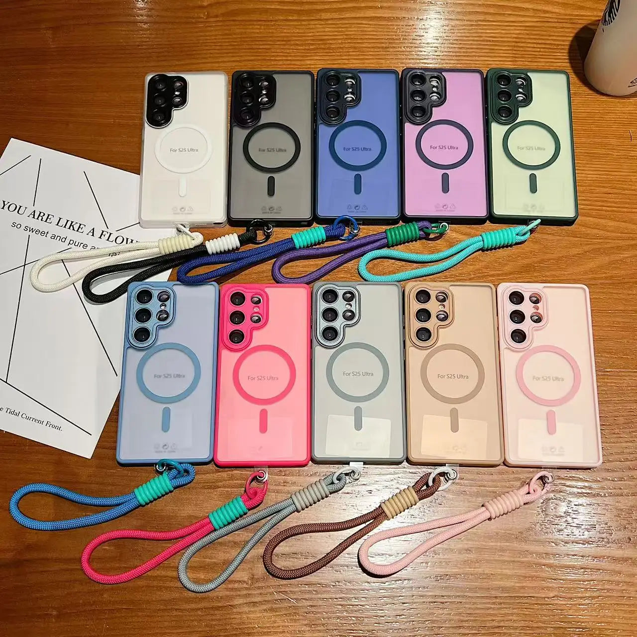 Magnetic Wireless Charging Case for Galaxy S25 Plus - Military-Grade Cover Tidesmit