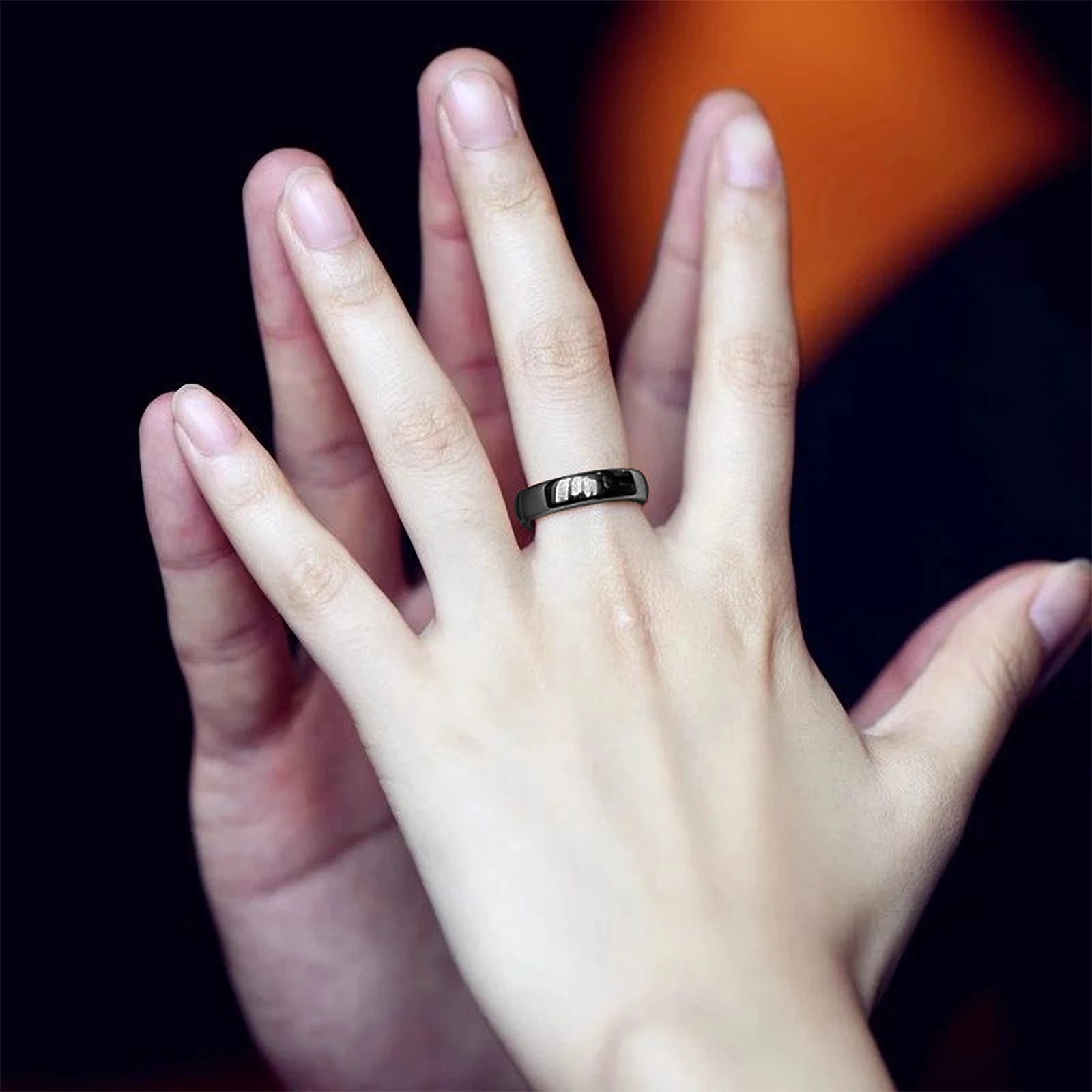 NFC Smart Health Ring | Ceramic Access Control & Fitness Tracker Tidesmit
