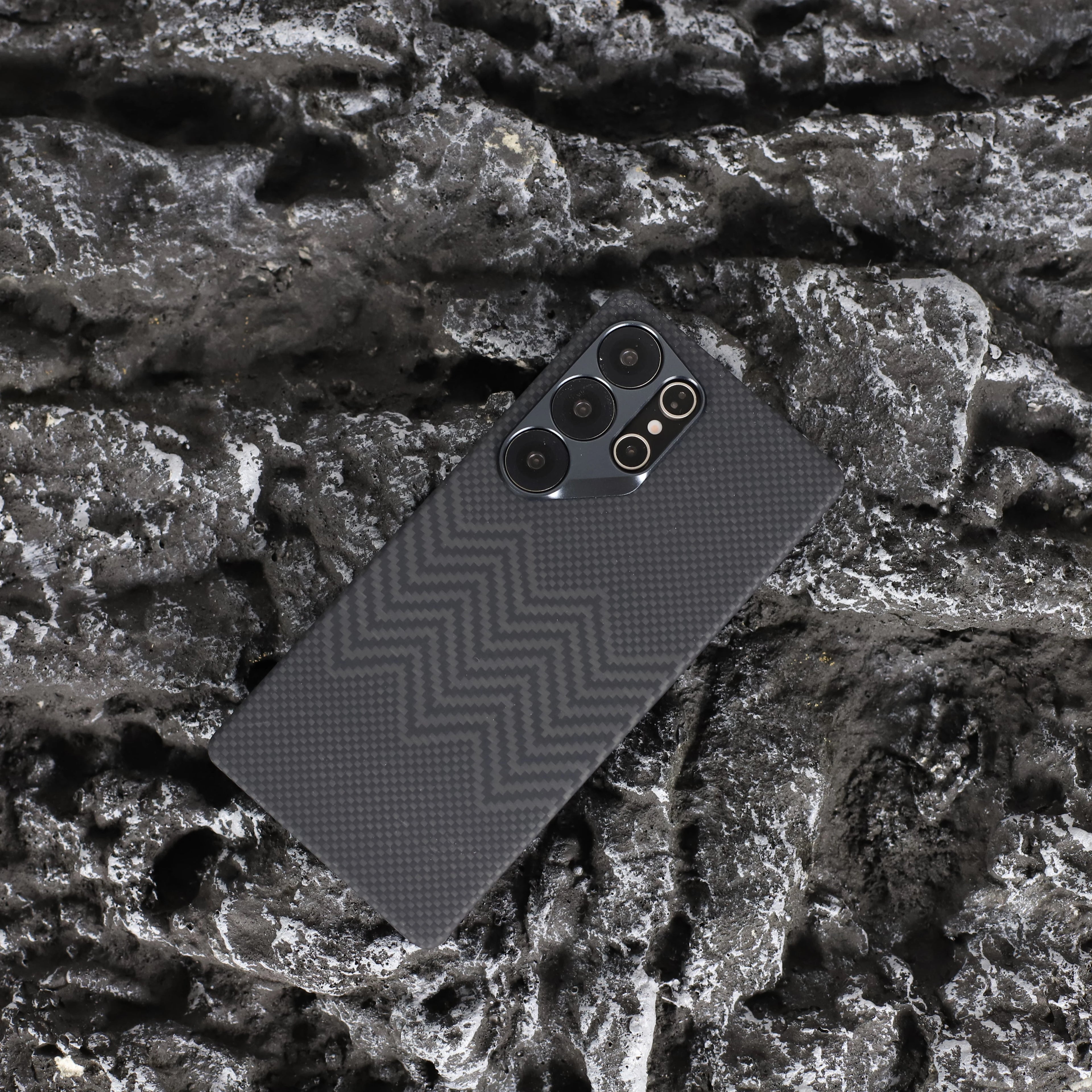 Samsung Galaxy S25 Ultra Aramid Fiber Slim Phone Case | Tidesmit Tidesmit