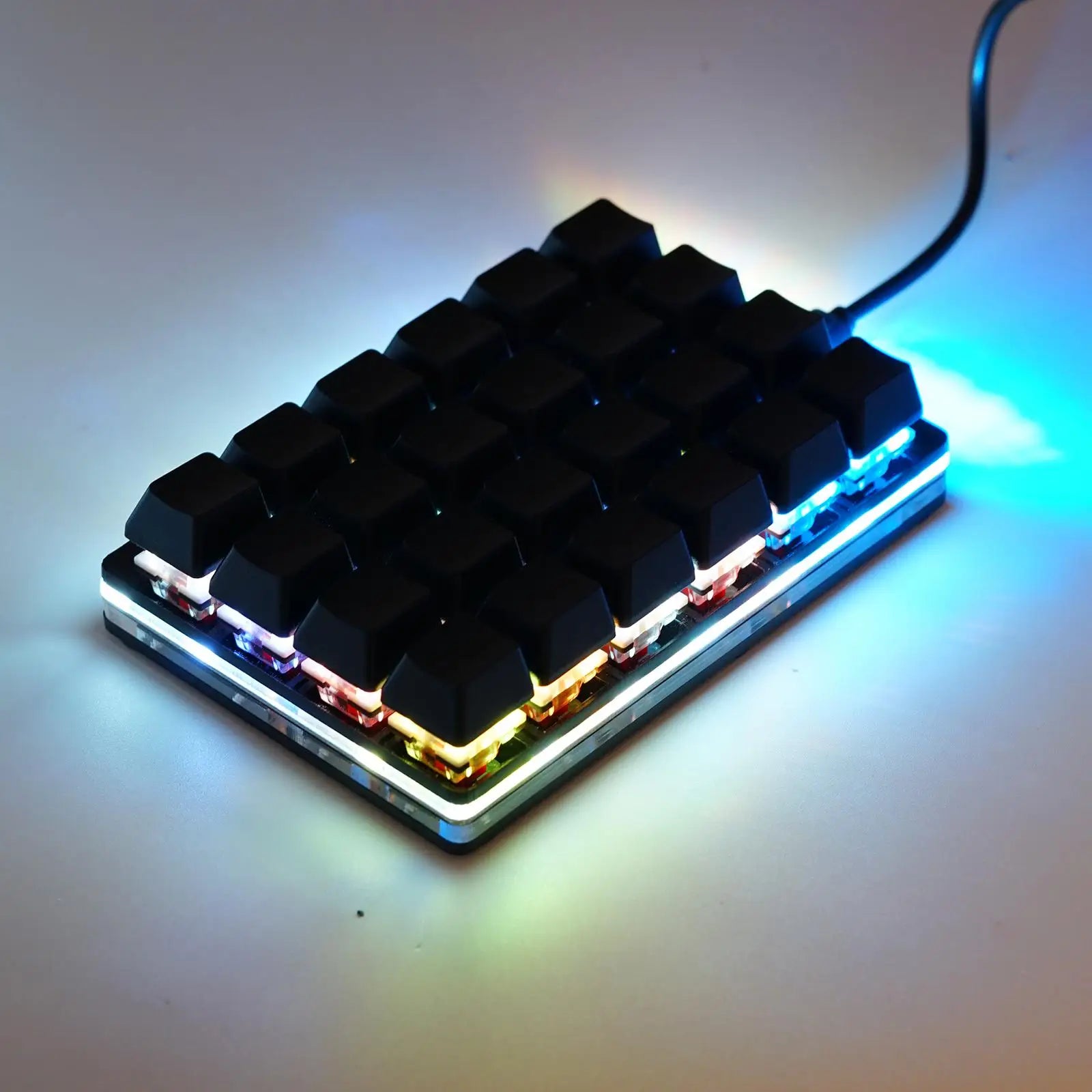 Mini USB Custom Mechanical Keyboard 2/4/6/7/8/9/12/16/24 Keys Gaming Keyboard Sayo Device Shortcut Programmable Keypad Keys New