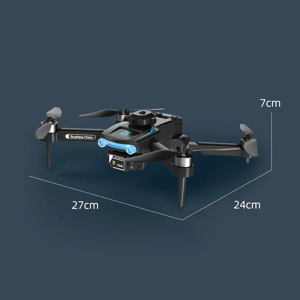 8K HD Camera Drone | Foldable Obstacle Avoidance Quadcopter Tidesmit