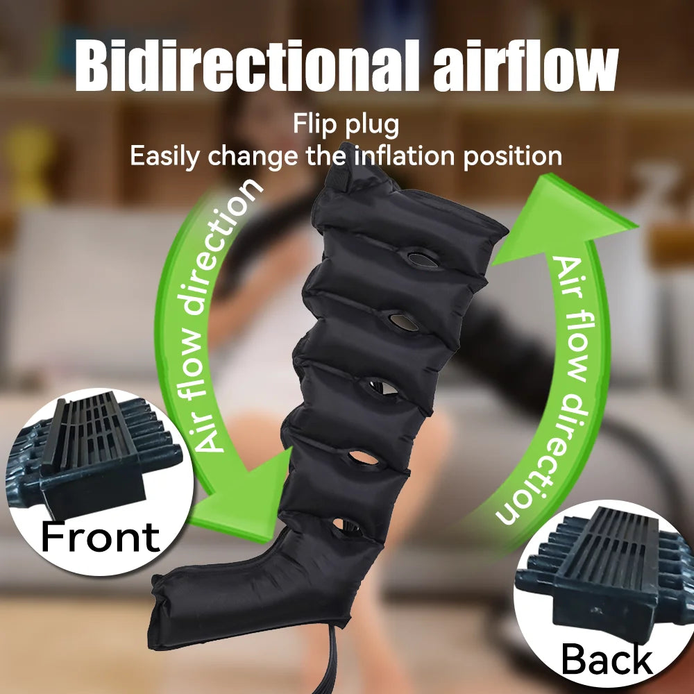 Leg Air Compression Massager for Circulation Relief | Tidesmit Relaxation Treatment Tidesmit