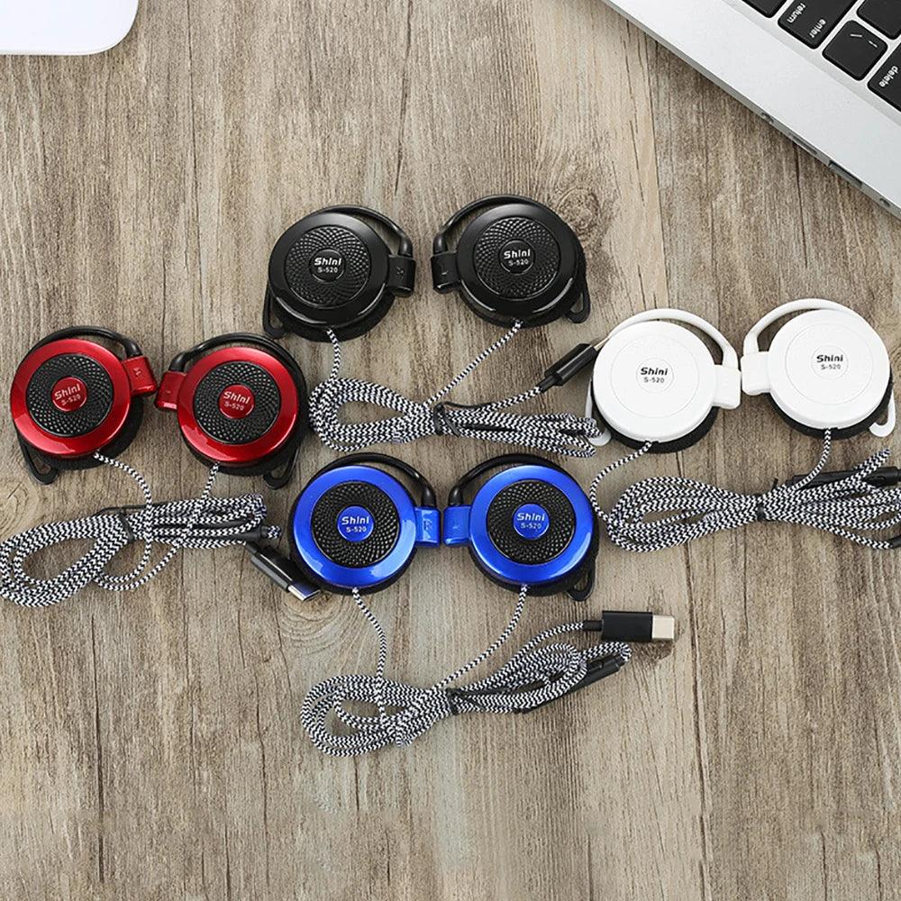 Wired Sports Earphones - Secure Ear Hook Stereo Sound by Tidesmit Tidesmit