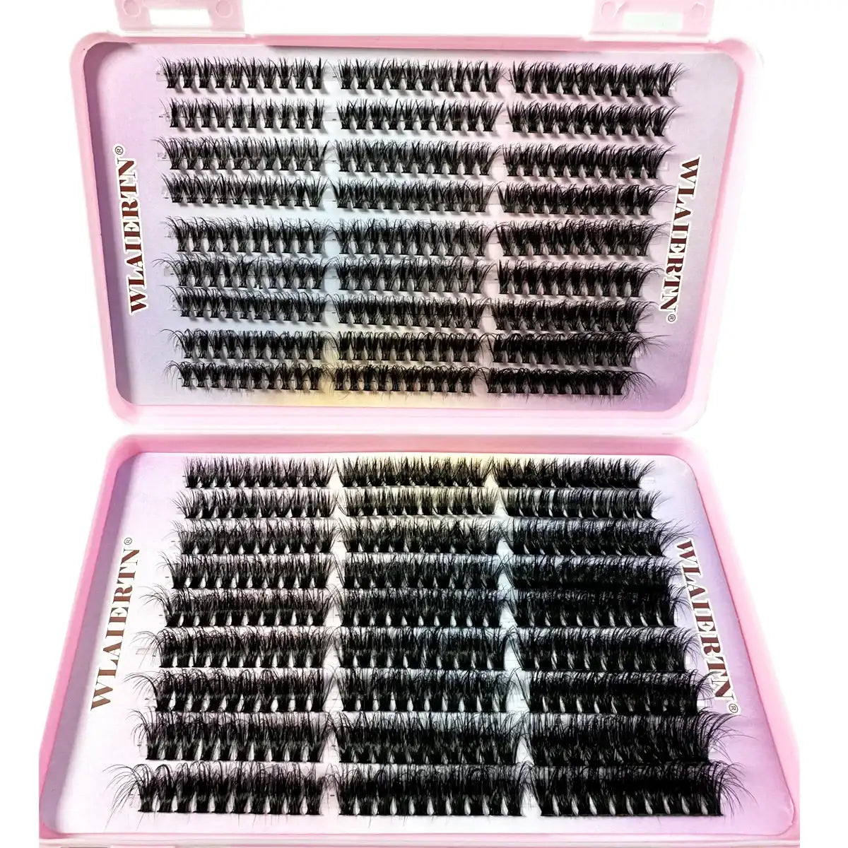 Faux Mink Eyelashes 540Cluster C Curled 9-16mm Mixed Natural Eyelash Extension 3D Russian Strip Personal Eyelash Makeup Tool False Eyelashes 54Row3D3040506080100 D 0.07mm|MIX Tidesmit